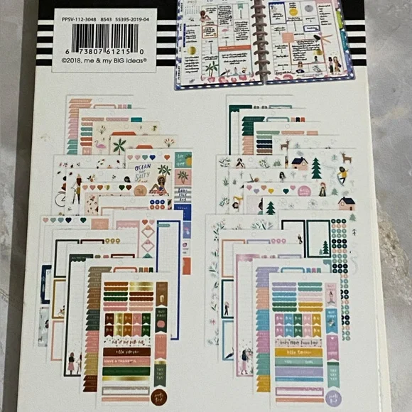 Set of 2 - The Happy Planner Stickers - Squad Life & Happy Quotes - Picture 3 of 5